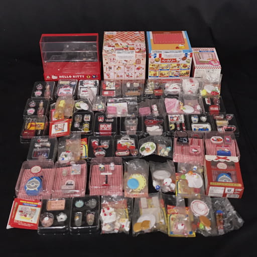 サンリオ ハローキティ ちいさなケーキ屋さん _ なかよし ベーカリー 含む ミニチュア まとめ セット