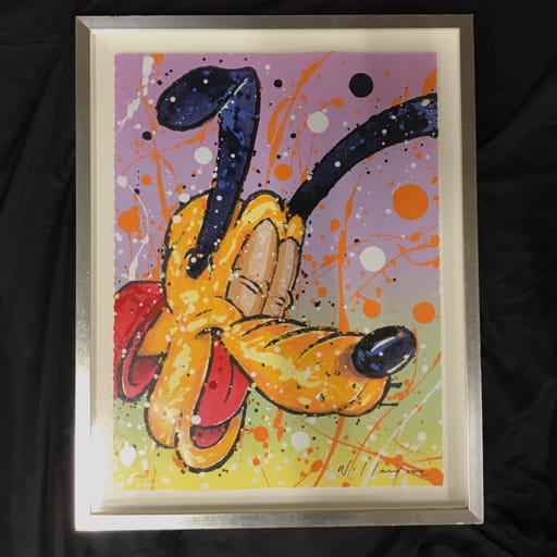 ディズニー ファインアート David Willardson / Whats So Dog Gone Funny プルート