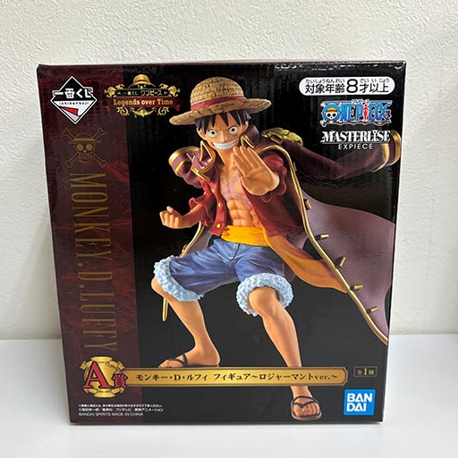 一番くじ ワンピース Legends over Time A賞 モンキー・D・ルフィ フィギュア～ロジャーマントver.～