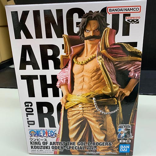ONE PIECE KING OF ARTIST GOL. D. ROGER-special ver.- ロジャー フィギュア