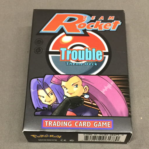 ポケットモンスター ポケモン カードゲーム チーム ロケット テーマデッキ Trouble 英語版 トレーディングカード