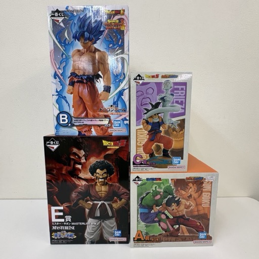 バンダイ 一番くじ ドラゴンボール DRAGON HISTORY A賞 Revible Moment 孫悟空VSマジュニア 他 4点まとめて フィギュア