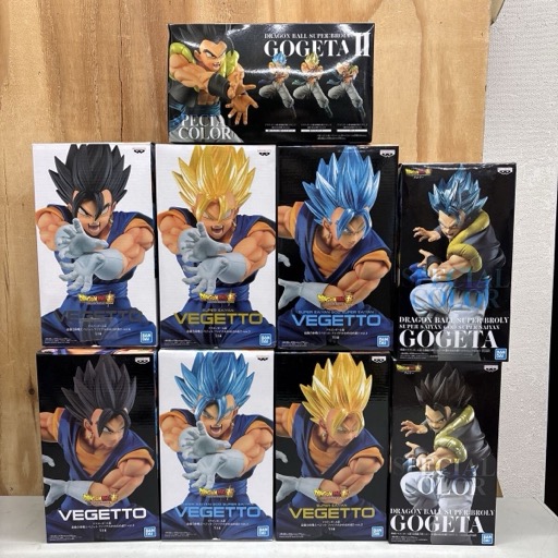 BANDAI ドラゴンボール フィギュア ベジータ ゴジータ など 9点 まとめて