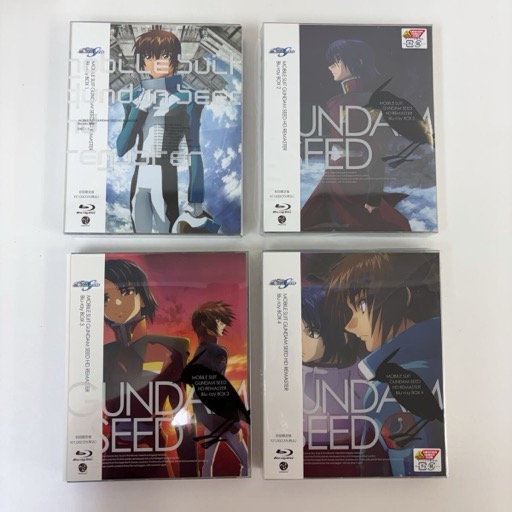 バンダイビジュアル 機動戦士ガンダム SEED HDリマスター Blu-ray BOX 1巻 初回限定版 他 まとめて